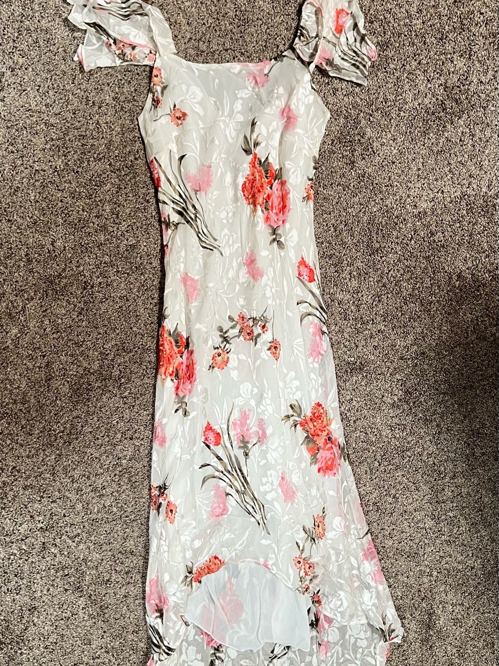 Vintage silk beaded dress